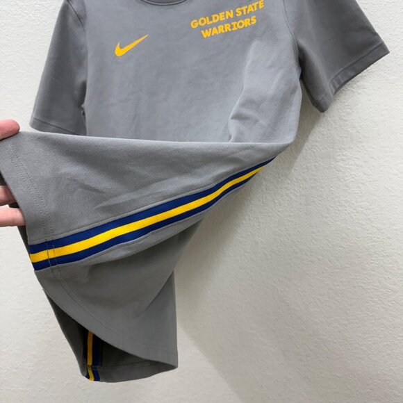 Nike NBA Golden State Warriors DNA Gray Short Sleeve T Shirt Mens size Small - Picture 4 of 7